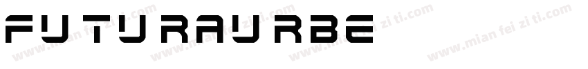 Futura urbe字体转换